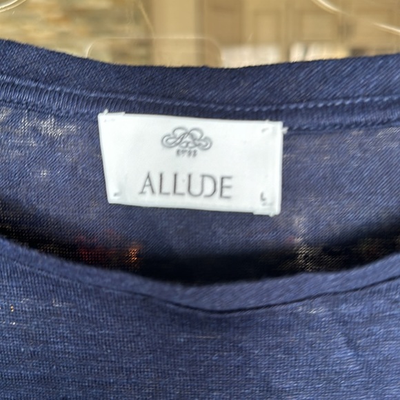 Allude 100% Linen ladies top, size l, 🆕 - Picture 4 of 6